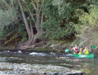  维埃纳家庭独木舟郊游